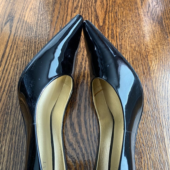 Nine West Patent Stiletto Heels - Black -  Sz 6 - Picture 14 of 16
